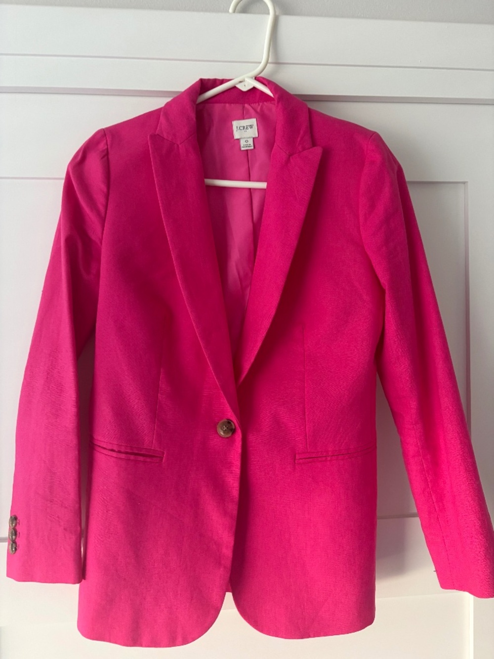 J Crew linen blazer